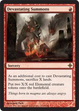 [1x] Devastating Summons - Foil - Near Mint, English - Rise of the Eldrazi MTG M