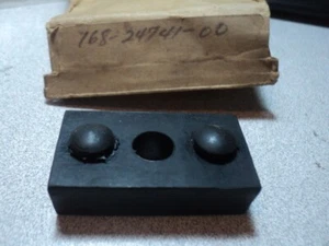 1967-70 YAMAHA YR1 YR2 R3 DS6  SEAT BASE DAMPER / PAD NOS OEM 168-24741-00 - Picture 1 of 2