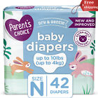 Parent's Choice Disposable Diapers Baby Diapers Size Newborn,Size 1, size 2