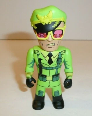 General Flagg Mystery Vinyl Mini Series Transformers GIJOE Kidrobot Figure  - Image 1 of 4