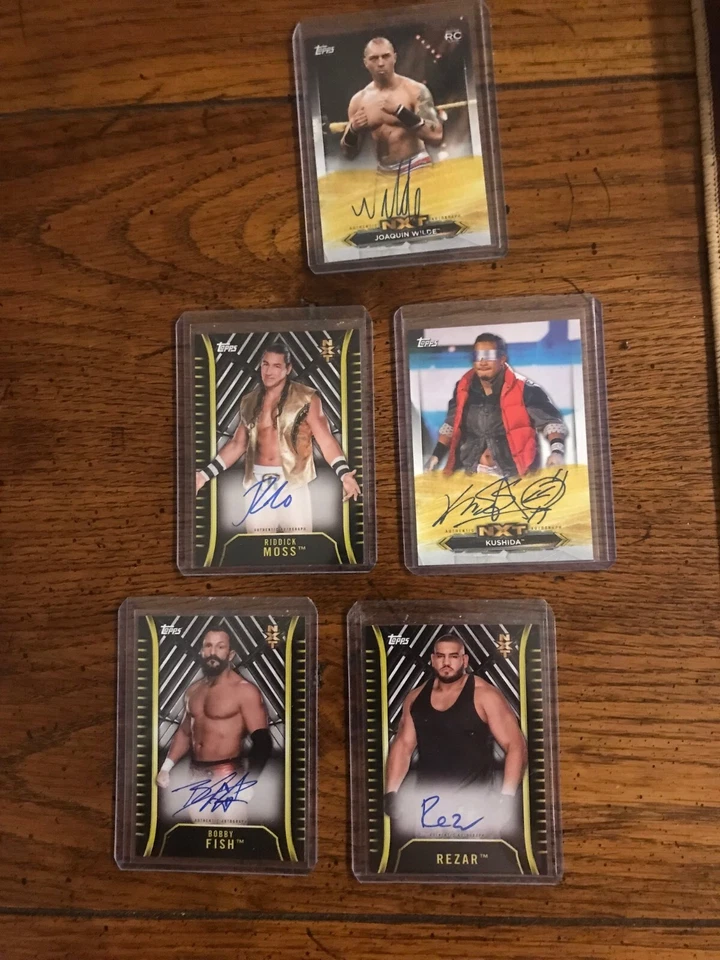 Riddick Moss Wrestling Autograph (Sale Is For Card In Title) (10,225) - Image 1 of 1