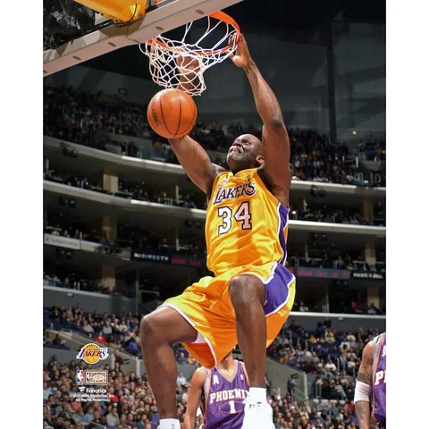 Shaquille O'Neal Los Angeles Lakers Picture vs Lakers License 8x10 Photo Poster Cover