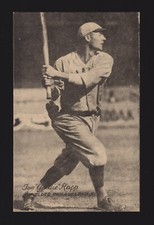 1973 TCMA EXHIBIT Joe Goldie Rapp  PHILLIES  3-5/8 x 5-3/8  PHOTO POSTCARD #1