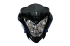 Fit For Bajaj Pulsar150-200 Motorcycle Headlight Assembly Headlamp + Fairing Blu