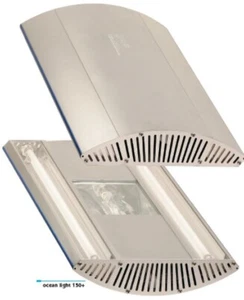 PLAFONIERA HQI AQUAMEDIC 1X150 W +2NEON BLU PER ACQUARIO marino - Foto 1 di 2