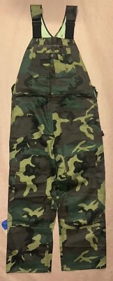 Vintage Liberty Double Knee Military Camo Overalls, Deadstock NWT, Size 36x30 - Image 1 of 3