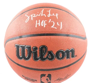 Spike Lee Autographed Authentic Series NBA Wilson Basketball HOF- Beckett W Holo - Picture 1 of 3