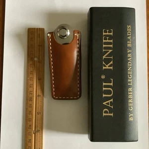 Paul Knife by Gerber Legendary Blades Series II Model 2 (B2) , Used With Sheath - Picture 1 of 11
