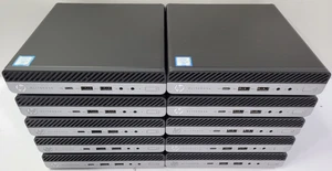 LOT 10 HP EliteDesk 800 G3 DM 35W Mini 2.50GHz Core i5 6500T 8GB RAM NO HDD (b) - Picture 1 of 9