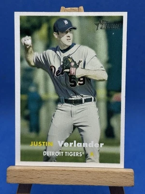 2006 Topps Heritage - Justin Verlander #461 - Image 1 of 2