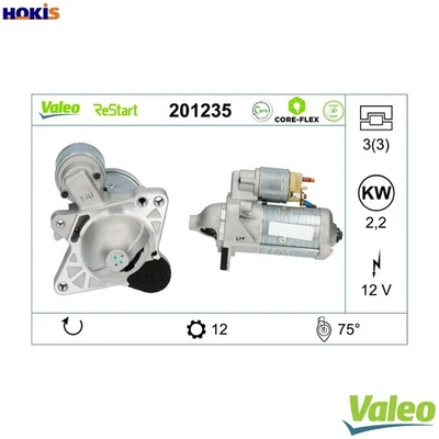 STARTER 201235 FOR RENAULT MASTER/III/Bus/Van/Platform/Chassis LAGUNA ESPACE - Image 1 of 4