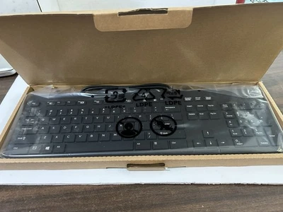 HP USB Slim Keyboard – Model 803181-001 – Wired – US Layout – New in Box D4 - Image 1 of 2