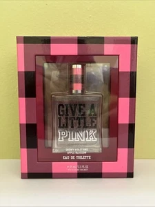 (1) Victoria's Secret GIVE A LITTLE PINK Eau de Toilette Shimmer EDT 2.5oz NEW - Picture 1 of 3