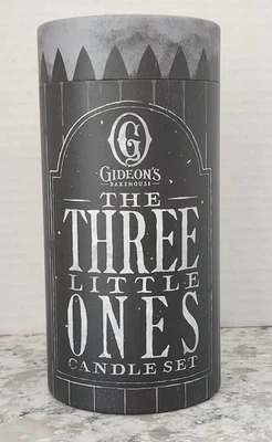 GIDEON'S BAKEHOUSE THE THREE LITTLE ONES LIMITED EDITION CANDLE SET LE 1000 NEW - Image 1 of 3