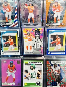 9 Karten Football Lot Box NIX Broncos ROOKIE CARD Bo nix, J.k Donbins, Franklin - Bild 1 von 10