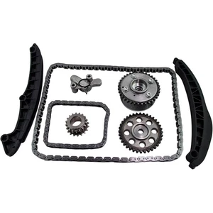 TIMING CHAIN KIT CAMSHAFT ADJUSTERS FOR VW BAG BLF BTS CAXA CAVD 1.4 1.6 FSI - Picture 1 of 10