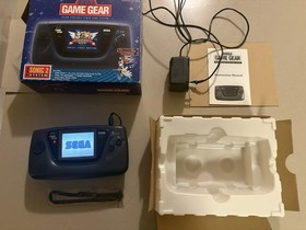 Sega Game Gear In Box⚡️Recapped⚡️+Game +Charger