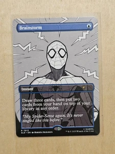 Spider-man Brainstorm Sketch Variant (7013) Secret Lair Non-Foil Chase - Picture 1 of 2