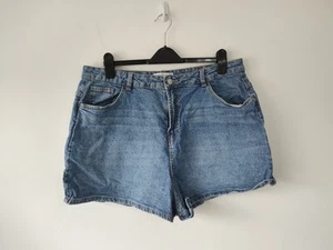 Primark womens shorts size 18 Blue Casual Cotton Denim Summer Beach - Picture 1 of 7