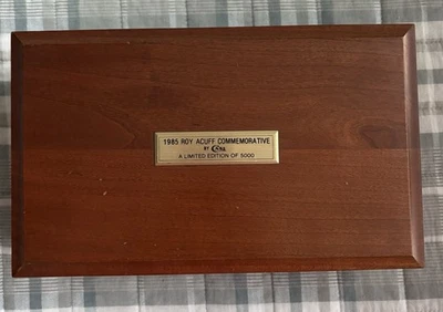 1985 Roy Acuff Commemorative Case XX Knife Set music Box - Image 1 of 4