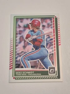 2025 Donruss Baseball Mike Schmidt #82 Optic Philadelphia - Picture 1 of 2