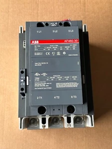ABB AF460-30 Contactor, 700A 3 Pole 600V, 100-250VDC Coil, 400 HP, New Take-out - Picture 1 of 13