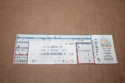Josh Groban -  2007 concert ticket  - FREE POSTAGE -- - Image 1 of 2