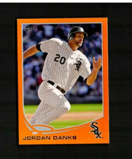 2013 Topps Orange Border #'d /230 - JORDAN DANKS - Card #580