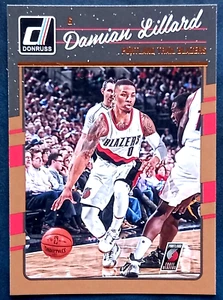 DAMIAN LILLARD 2016-17 PANINI DONRUSS NBA #131 PORTLAND TRAIL BLAZERS BUCKS - Bild 1 von 2