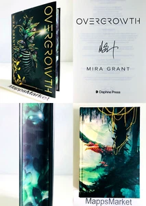 SIGNED Overgrowth by Mira Grant ILLUMICRATE STARBRIGHT EXCLUSIVE HC ~ Stenciled - Picture 1 of 22