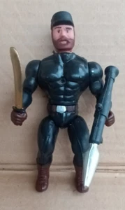 rare vintage 80's Motu HE-MAN Bootle KO #2 Action Figure Complete ARGENTINA - Picture 1 of 8
