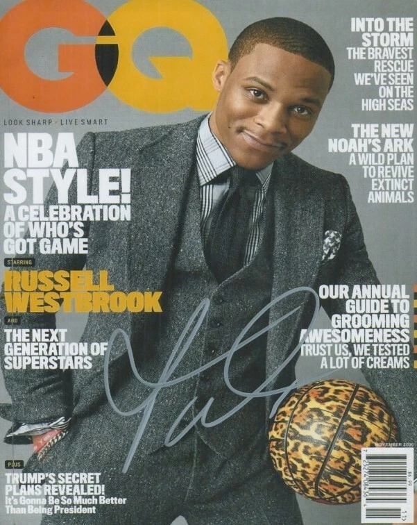 Foto Original 8x10 Autografiada Russell Westbrook LOA TTM Foto 1 de 1
