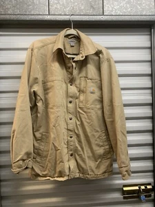 Carhartt Carpet-Lined Beige Jacket Men’s Size  Medium - Picture 1 of 22