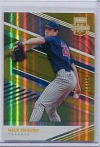 2020 Elite Extra Edition Prime Numbers Gold Nick Frasso 23/24