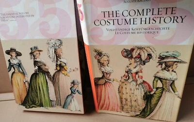 The Complete COSTUME HISTORY  Auguste RACINET Gd. Format 37X 36X 5CM TBE TASCHEN - Photo 1/4