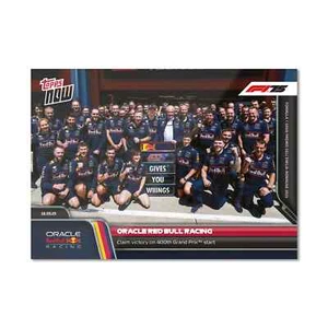 Topps Now Fórmula 1 2025 - Tarjeta 038 - Red Bull Racing en 400 Grand Prix Start - Imagen 1 de 2