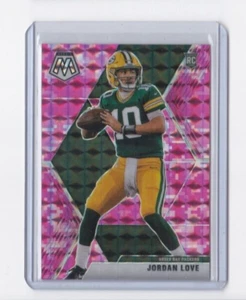 Jordan Love 2020 Mosaic Football Pink Reactive Prizm Parallel Rookie - KOSTENLOSER VERSAND - Bild 1 von 23