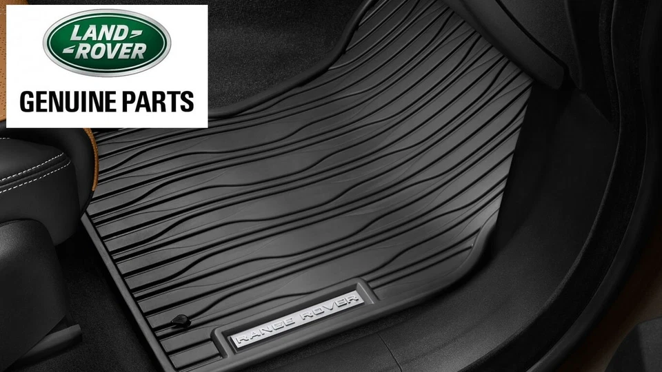GENUINE RANGE ROVER VELAR - RUBBER MATS x4 **RIGHT HAND DRIVE VEHICLES** - Image 1 of 1