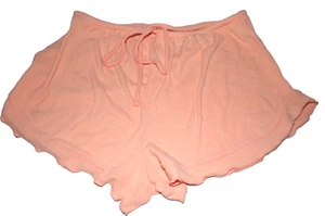 Pantalones Cortos Forever 21 Volantes Salón Elásticos Cordón Mujer Grandes Naranja Melocotón LB2 - Imagen 1 de 6