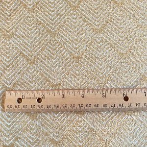 BTY Chenille Upholstery Fabric Heavy Interior Muted Yellow - Picture 1 of 5