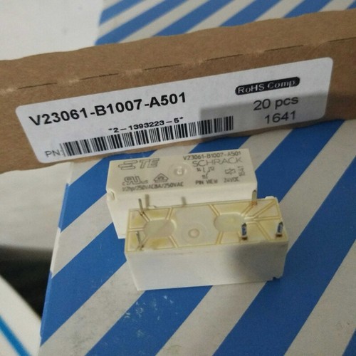 2 Pz SCHRACK V23061-B1007-A601 Relè Di Alimentazione 24 Vdc 10 A Relè Di Alimentazione 24 375164423626 - Foto 2