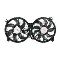 NEW DUAL RADIATOR AND CONDENSER FAN FITS CHEVROLET EQUINOX 2015-2017 22780241