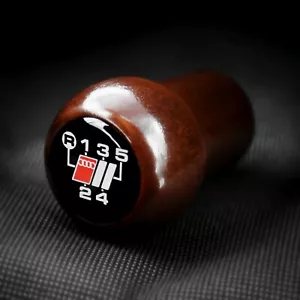 Pomello cambio legno Audi 5 marce C4 tipo 4A 100 S4 Ur-S4 Plus S6 Plus Ur-S6 C4 tipo 4A - Foto 1 di 4