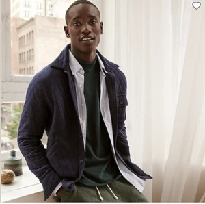 J CREW Quilted knit shirt Item BB828  - Picture 1 of 9