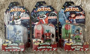 Legends Of Akedo Holiday Attack Set, ShreddyClaws/UglySweaterChux/FrostyTailwhip - Bild 1 von 2