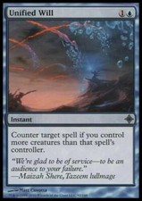 Unified Will SP Rise of the Eldrazi MTG Magic The Gathering Blue English Card