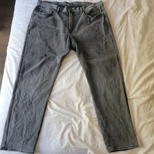 Gap Jeans Mens Size 38 x 32 Athletic Stretch Straight Leg Regular Rise Dark Wash - Picture 1 of 12