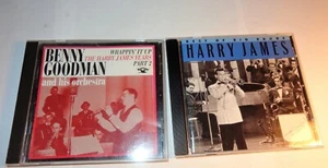 2 CDS BENNY GOODMAN ORCHESTRA THE HARRY JAMES YEARS & BEST BIG BANDS HARRY JAMES - Foto 1 di 6