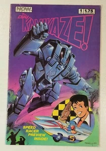 Dai Kamikaze Comic Book #1 2nd Print Now Comics 1987 1ST APP SPEED RACER Rare - Picture 1 of 2