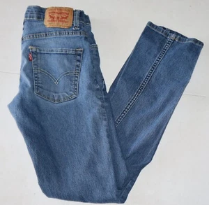 Levi's 511 Slim Stretch Blue Jeans Women's/Girls Size 14 Regular 27x29 EUC - Picture 1 of 7